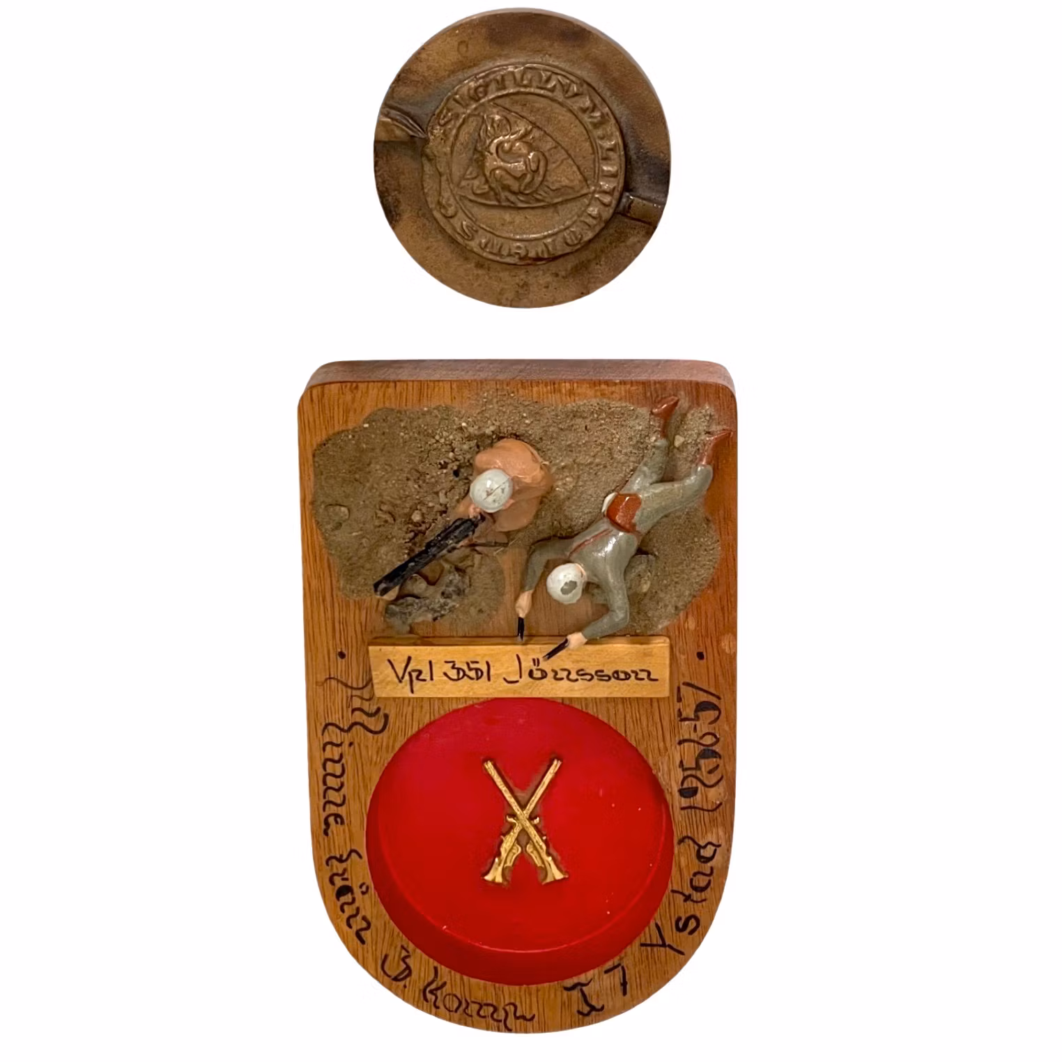 Minne från kamp, Ystad 1956-57