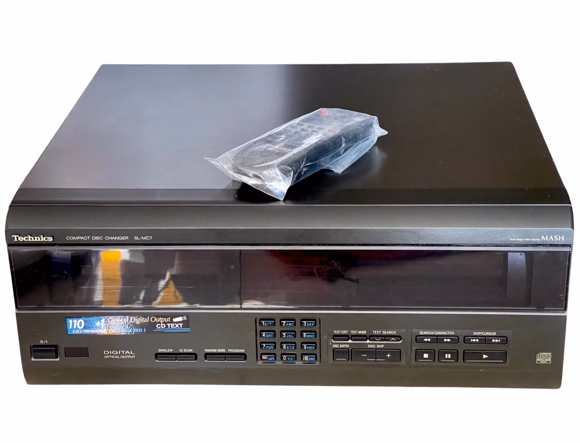 Technics 110 +1 disco, cambia CD SL-MC7