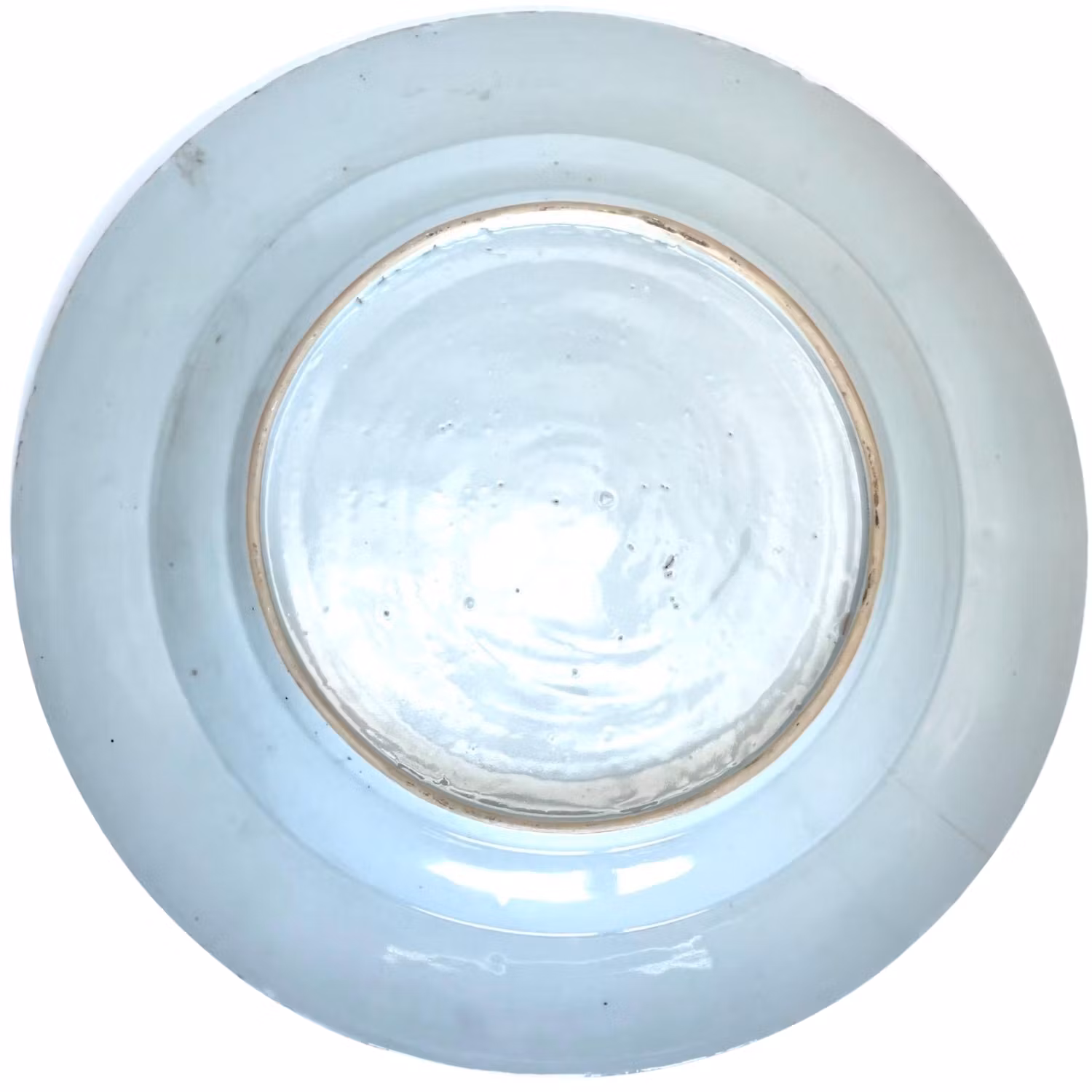 Qianlong period (1735-1796) blue white Chinese porcelain dish