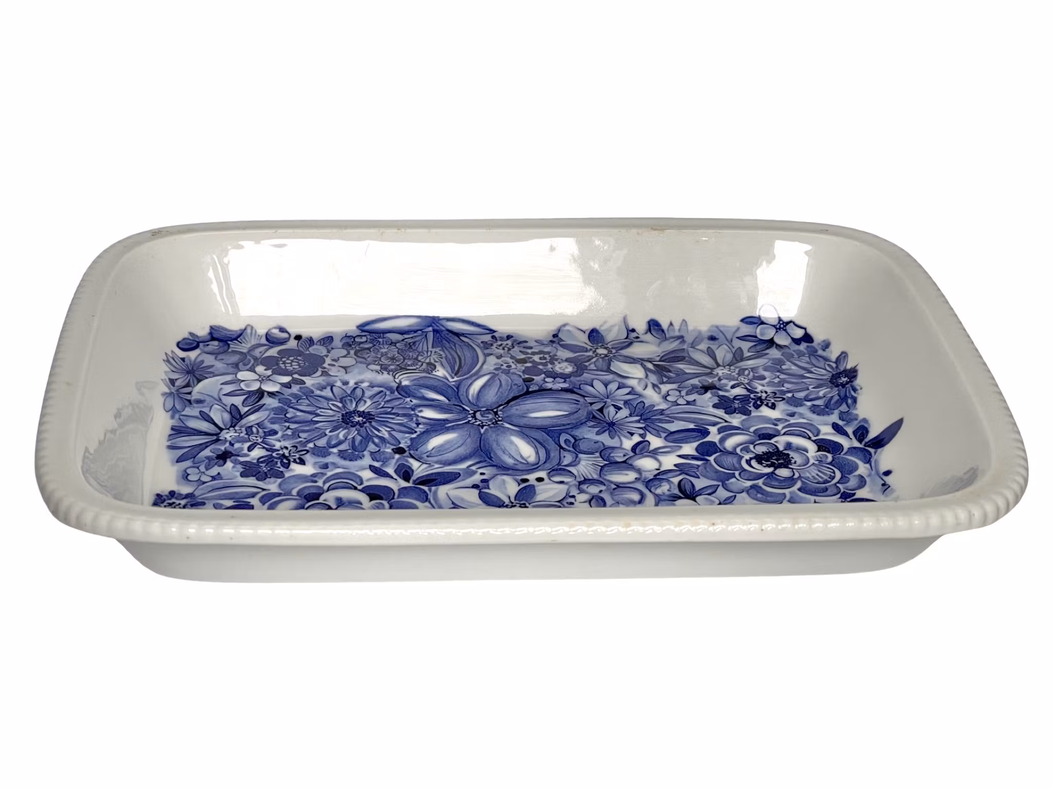 Gefle Blue Flower, stapelbare Porzellanschale