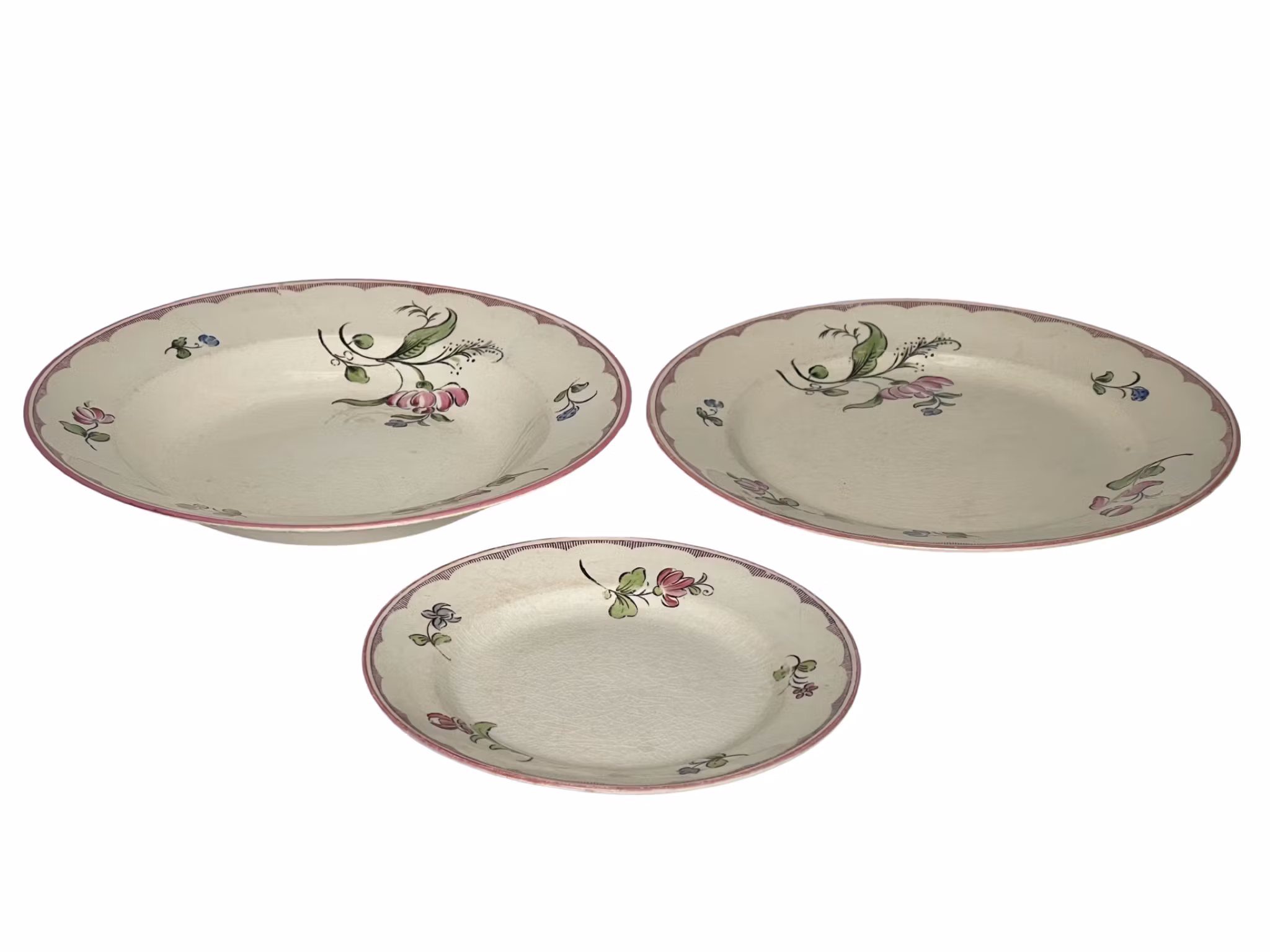 Gustavsberg plater 1918, tre forskjellige størrelser