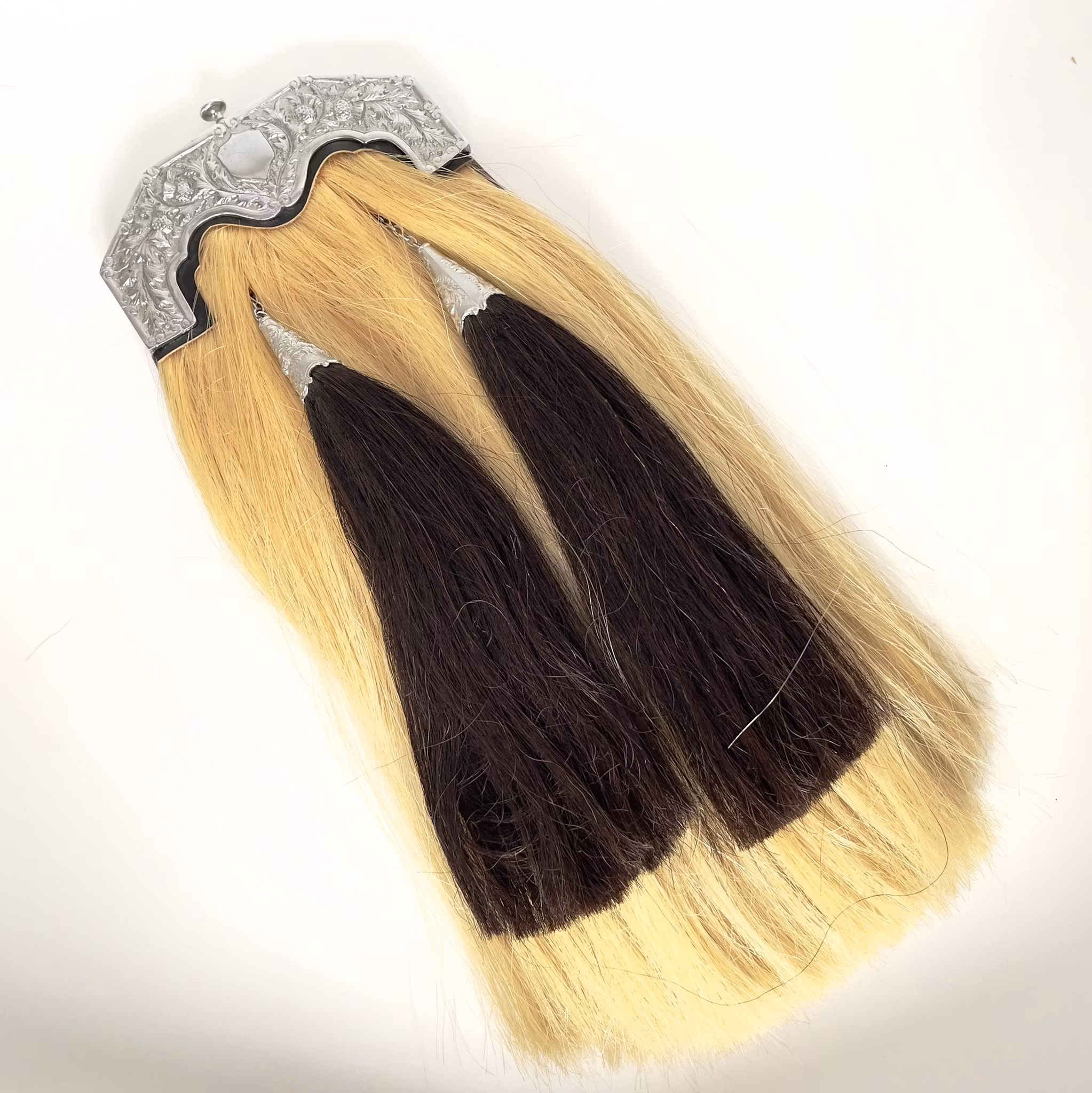 Langer Pferdehaar-Sporran der Scottish Guards, Stil B