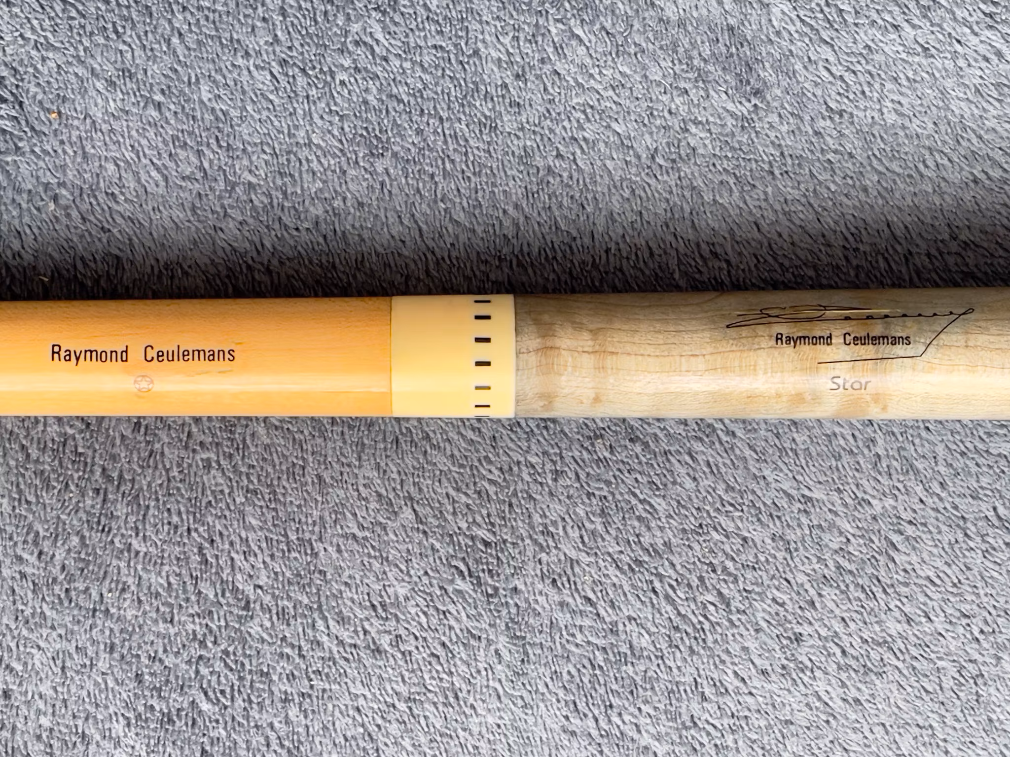 Billardqueue von Raymond Ceulemans