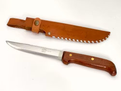 Cuchillo KJE Mora con funda de cuero