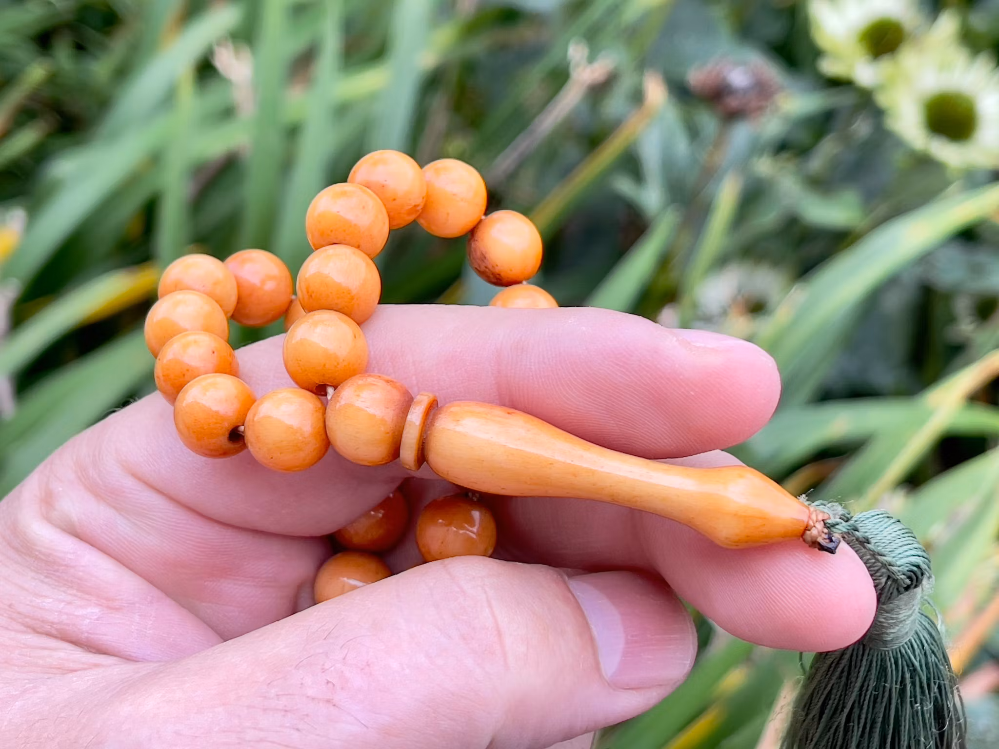 Horozun Salih Usta, kości osmańskie różaniec Tesbih