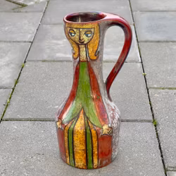 Vase, céramique, design Marianne Starck pour Michael Andersen &amp; Son