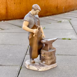 FIGURIN, Bing & Gröndahl, porslin, smed