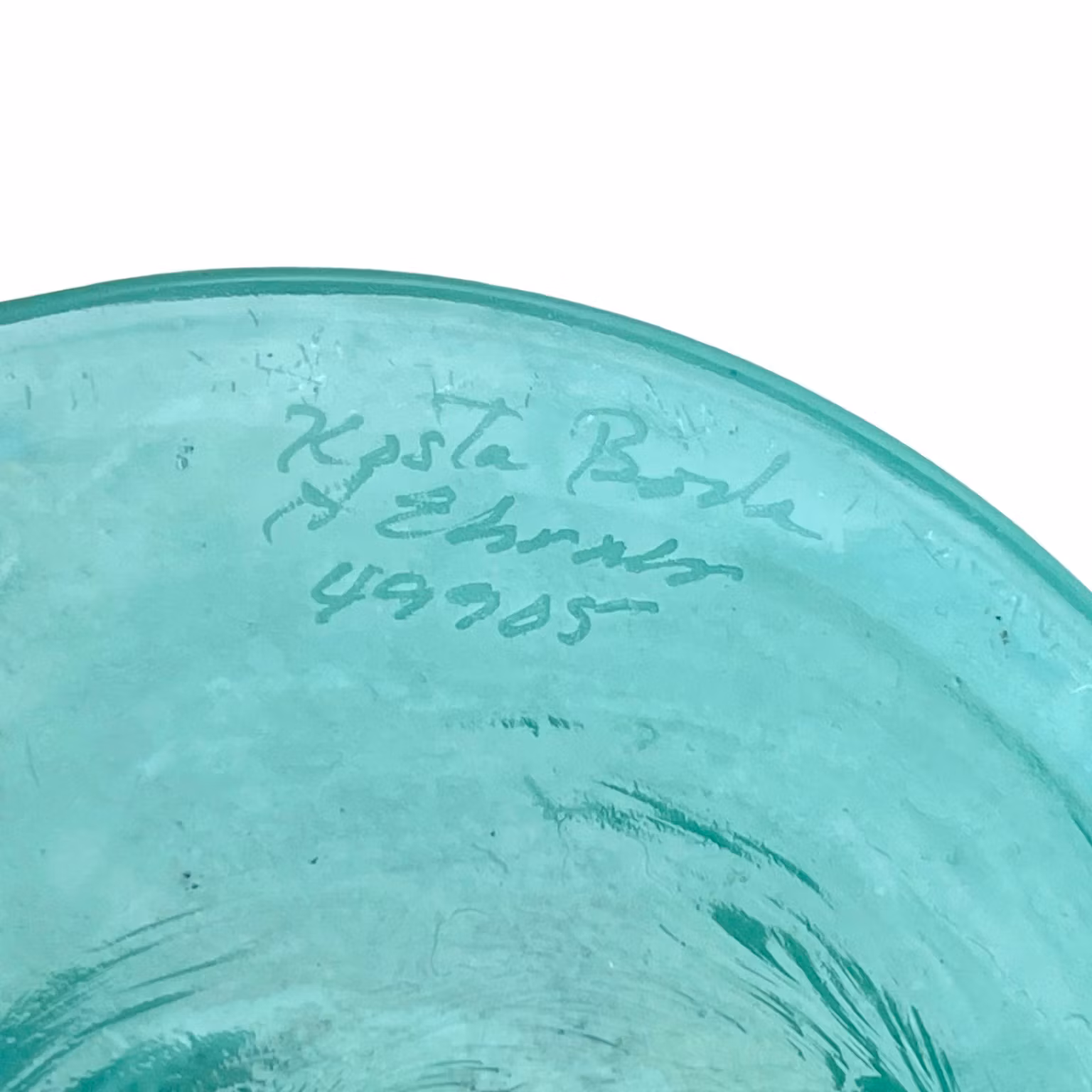 Vase, Anna Ehrner, Kosta Boda, signed