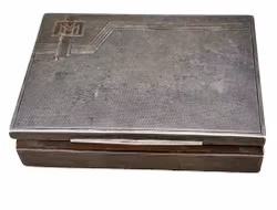 Cigarettetui 875 silver, 239 g