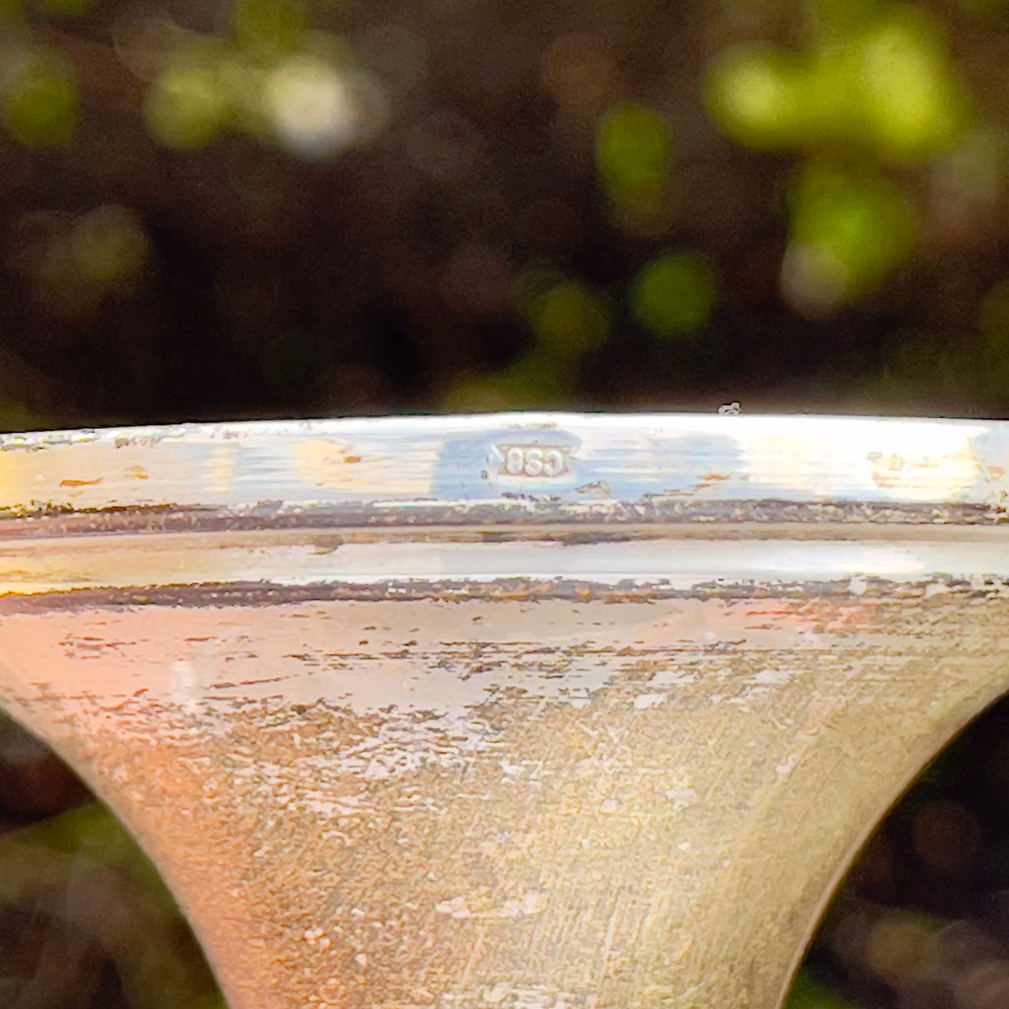 Vintage, Kristallen schaal op voet