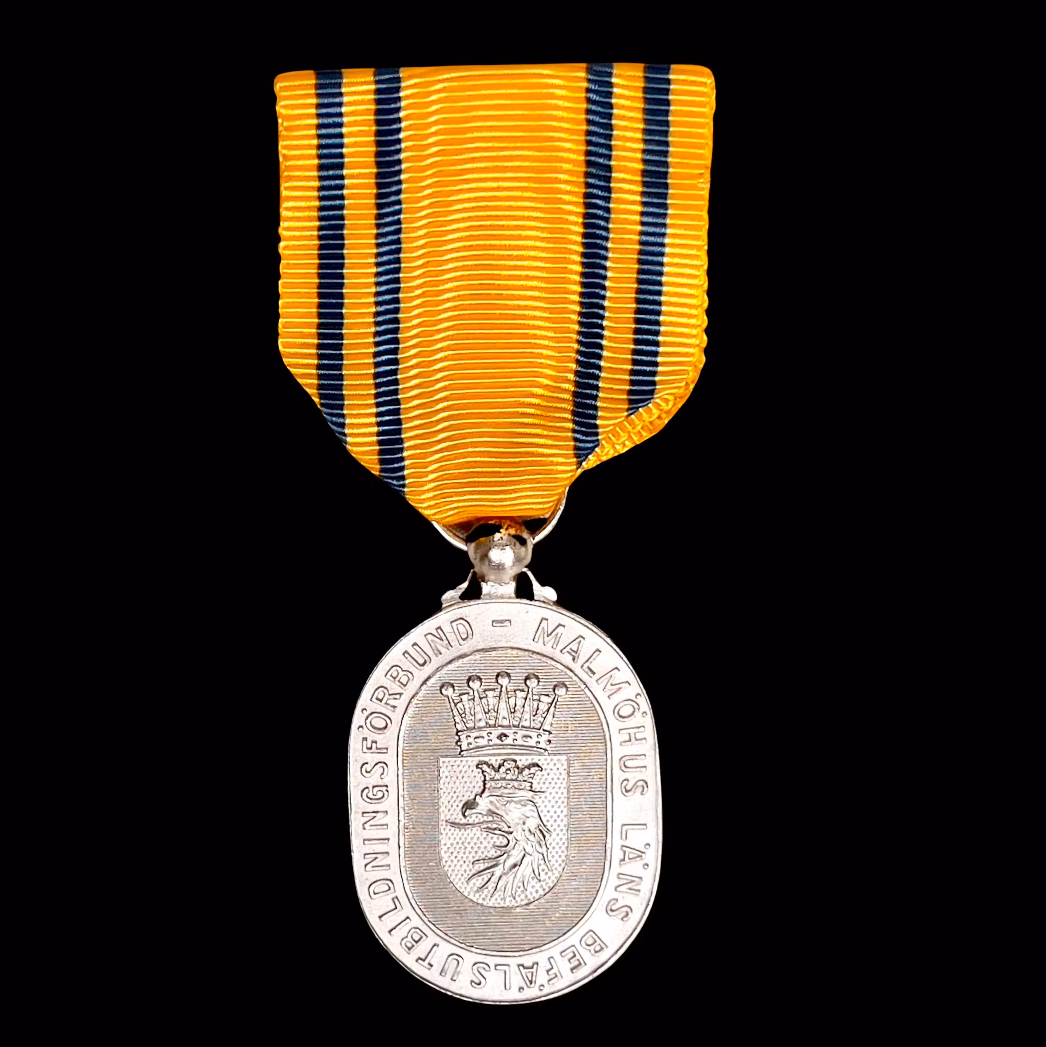 zilveren medaille Malmöhus County Command Training Association