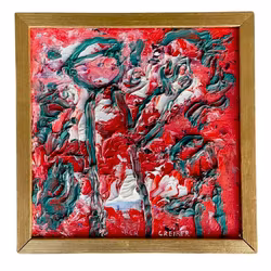 Gunnar Greiber (Ruotsi, 1919-2011). Öljymaalaus kankaalle, signeerattu