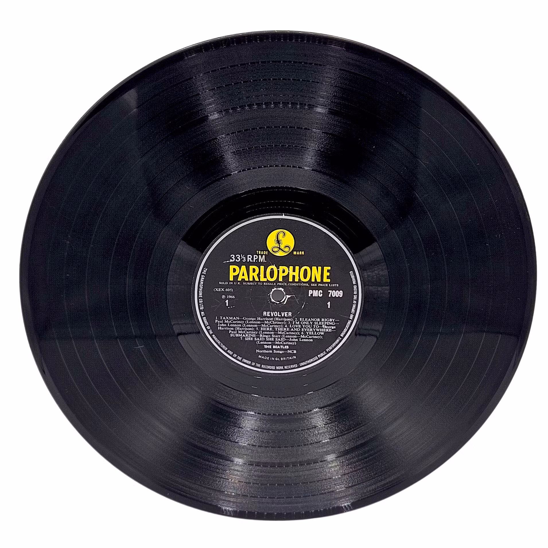 The Beatles, Revolver, Vinyl LP, 1966 Storbritannia