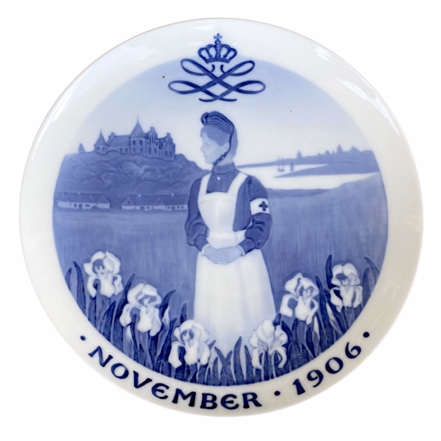 Royal Copenhagen, Commemorative Plate November 1906