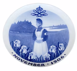 Royal Copenhagen, Herdenkingsbord november 1906