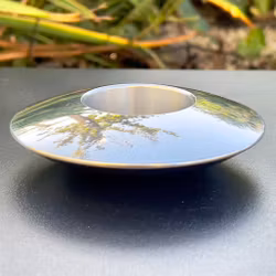 Ljuslykta, stål, Royal Copenhagen Danmark