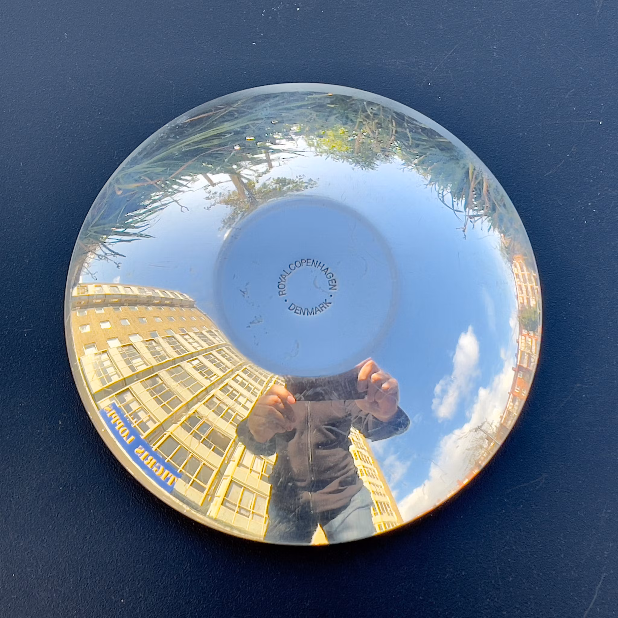 Kerzenlaterne, Stahl, Royal Copenhagen Denmark