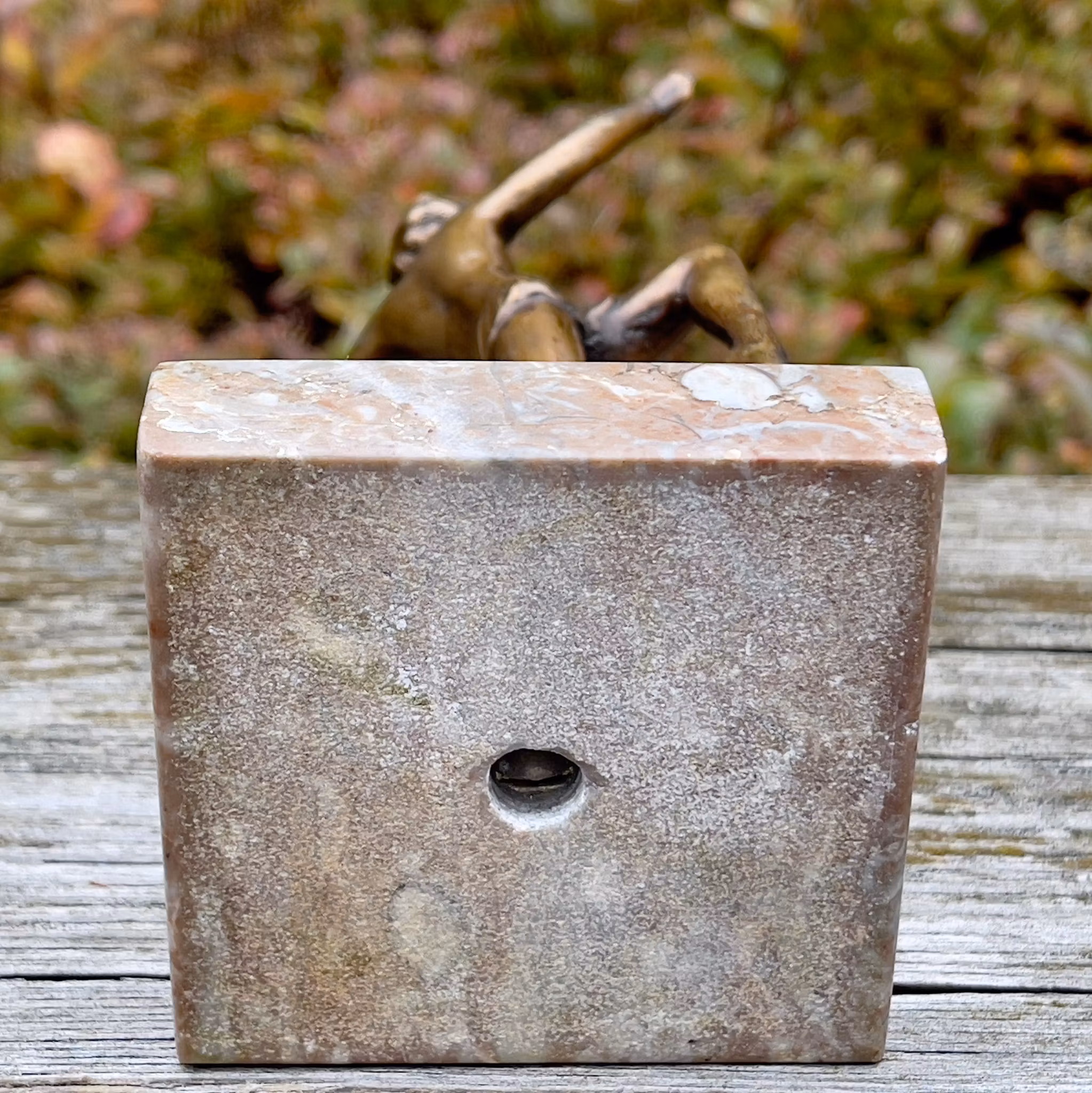 Tanzende Frau, Skulptur, Bronze, Art Deco