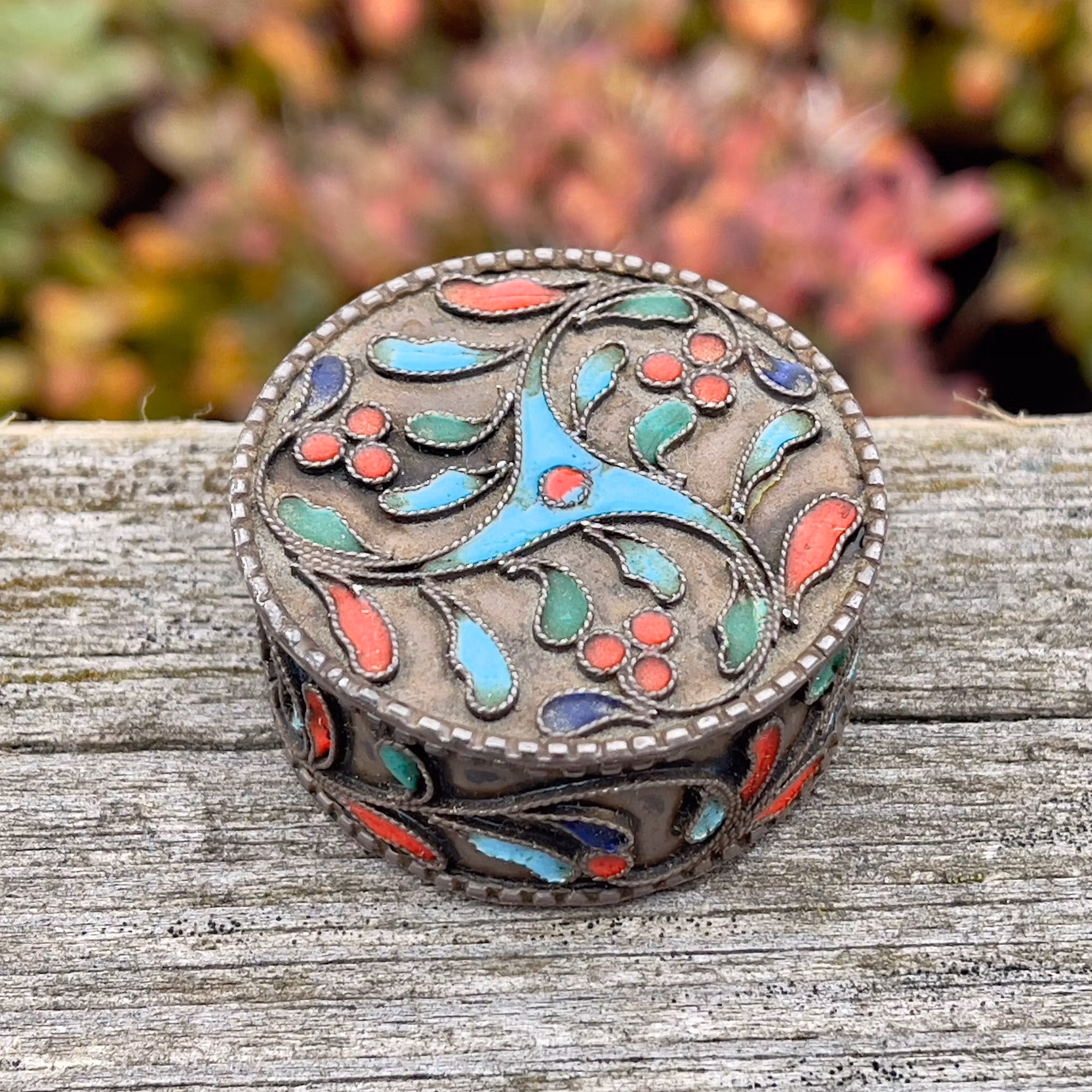 DOSA, sølv, diameter 3,5 cm, stemplet