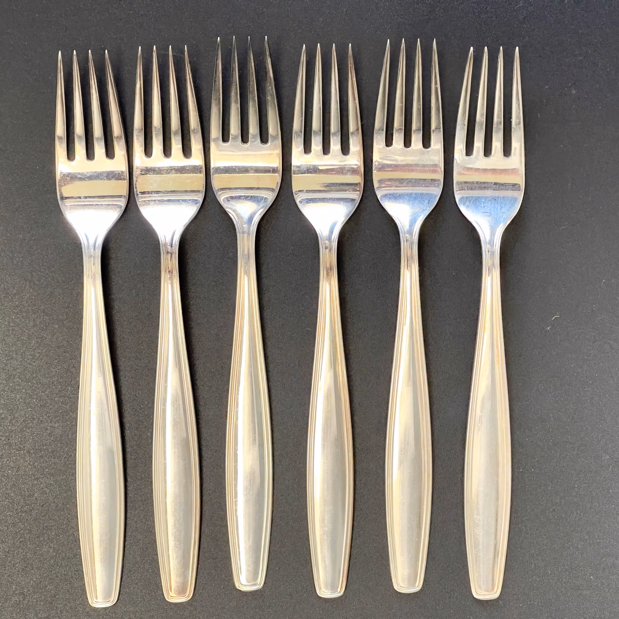 GAB Gabeln, Silber, 6 Stück