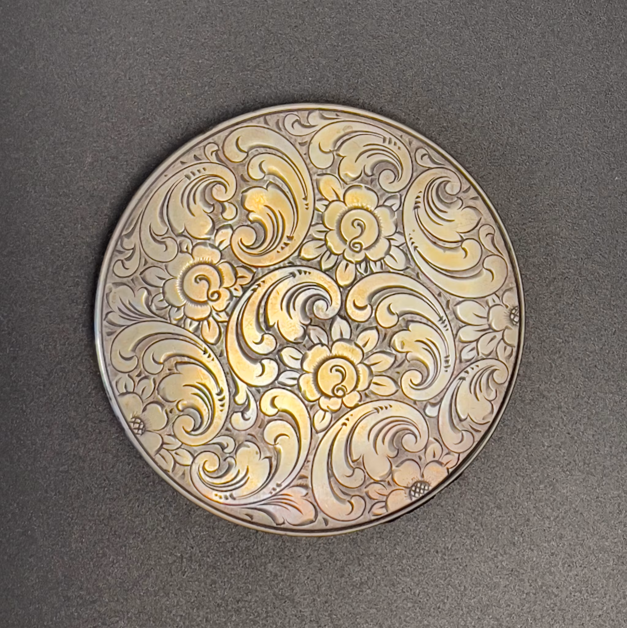 Antiek zilveren doosje, gestempeld