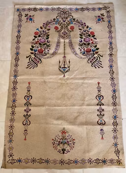 Kollav ullmatta, östra Anatolien, Osmanska riket 1700-talet