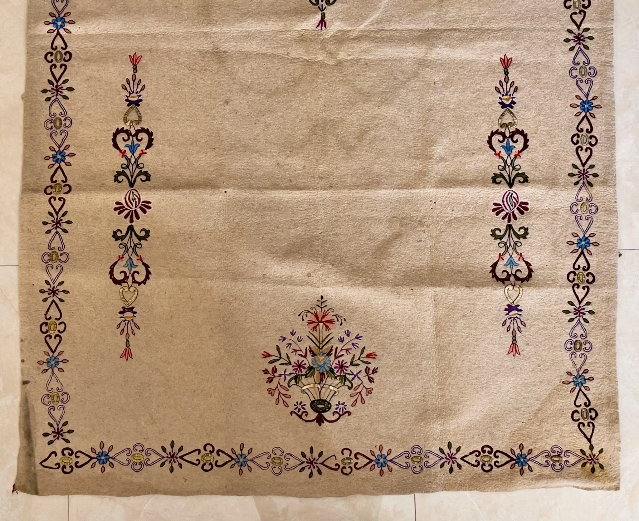 Kollav ullteppe, Øst-Anatolia, Det osmanske riket 1700-tallet