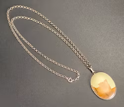 Vintage, Silver kedjan med hänge