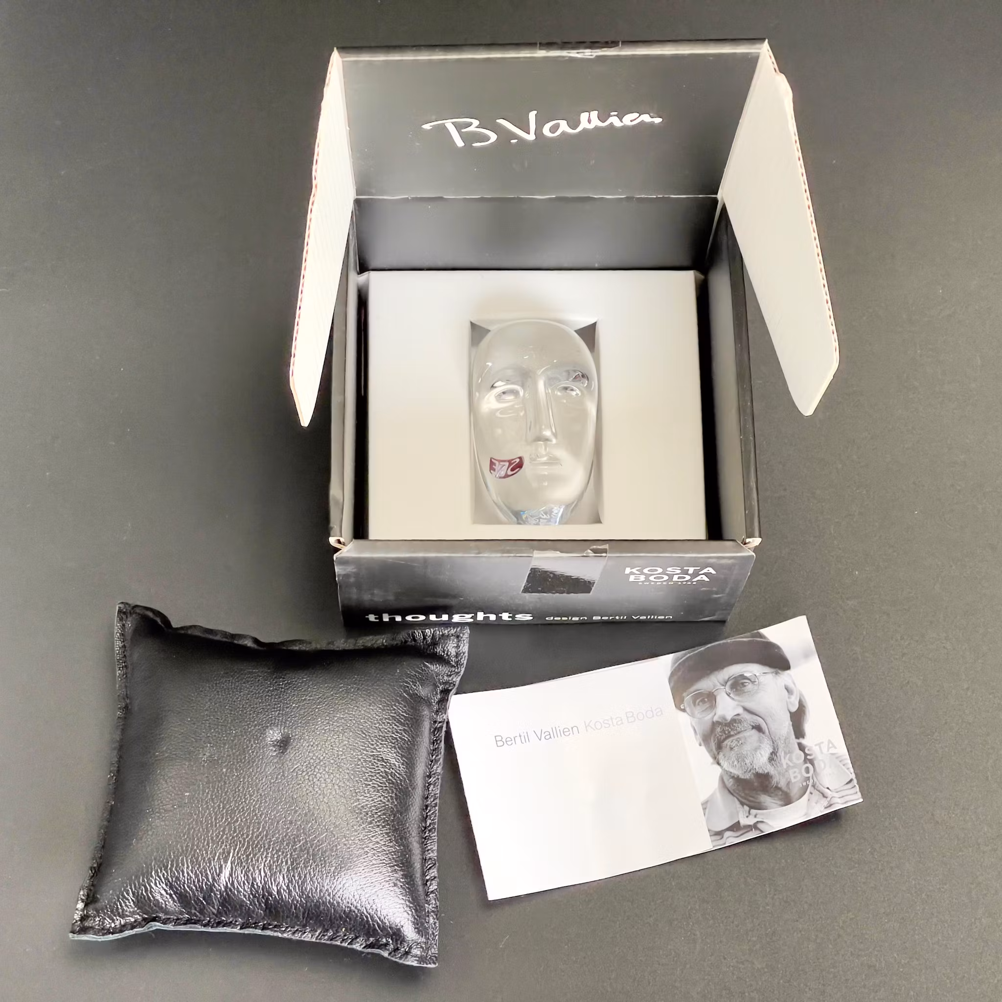 Bertil Vallien, Pensieri - Kosta Boda, firmato