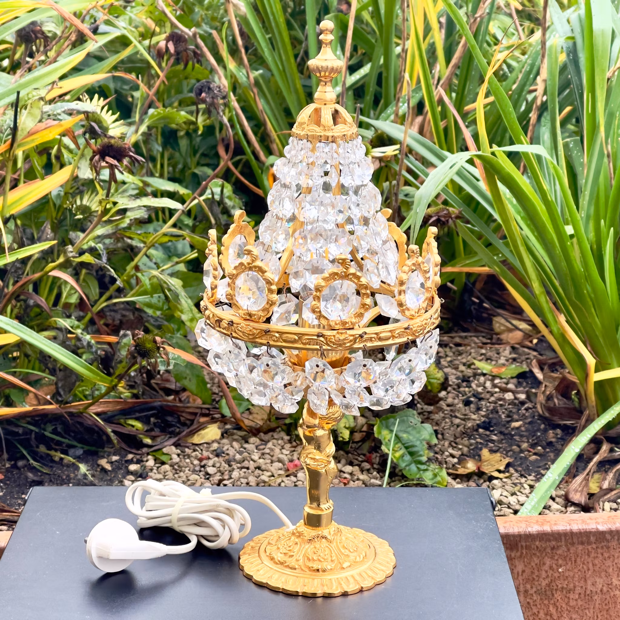 Kristallen tafellamp, AB 58