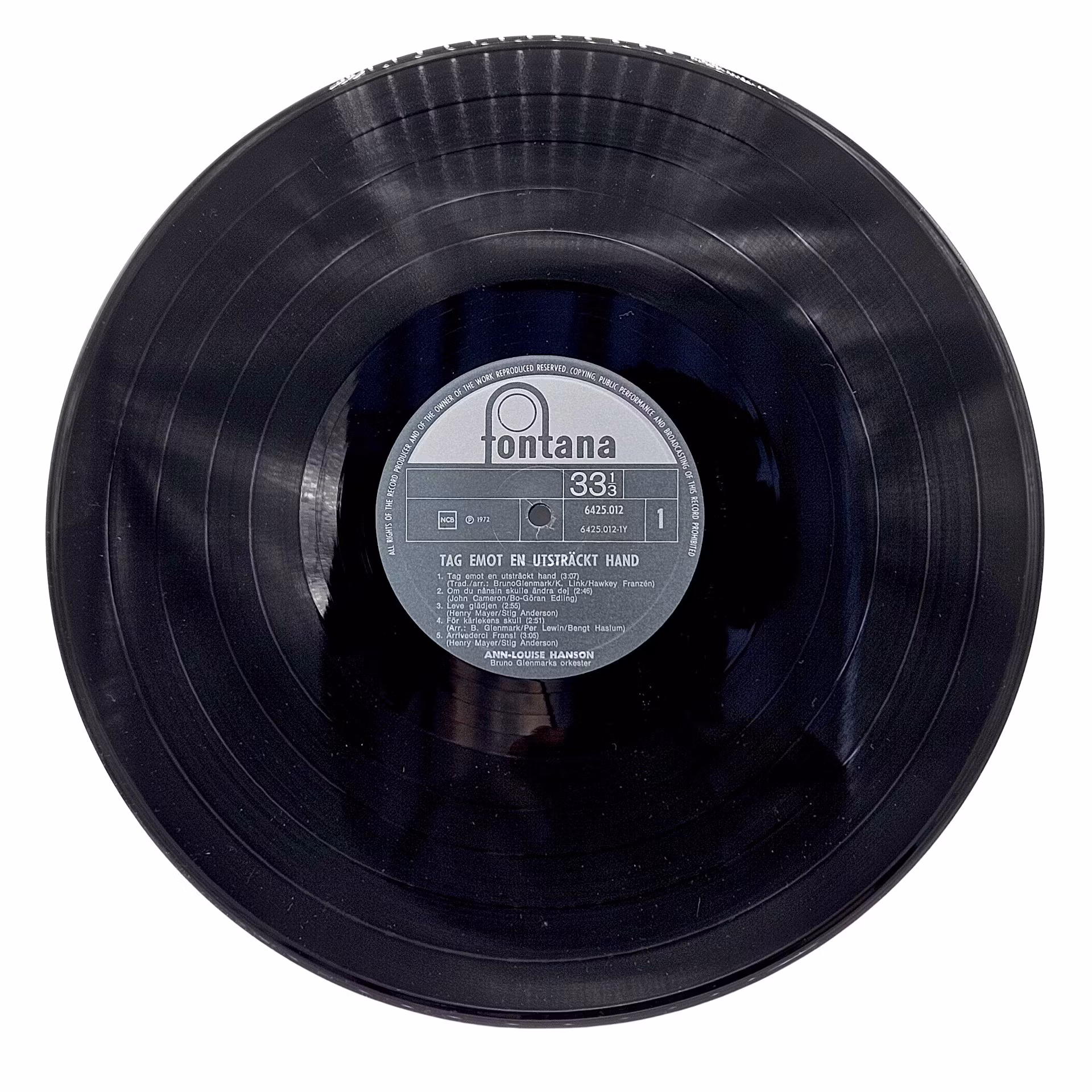 Ann Louise Hanson, Toma una mano extendida, LP de vinilo