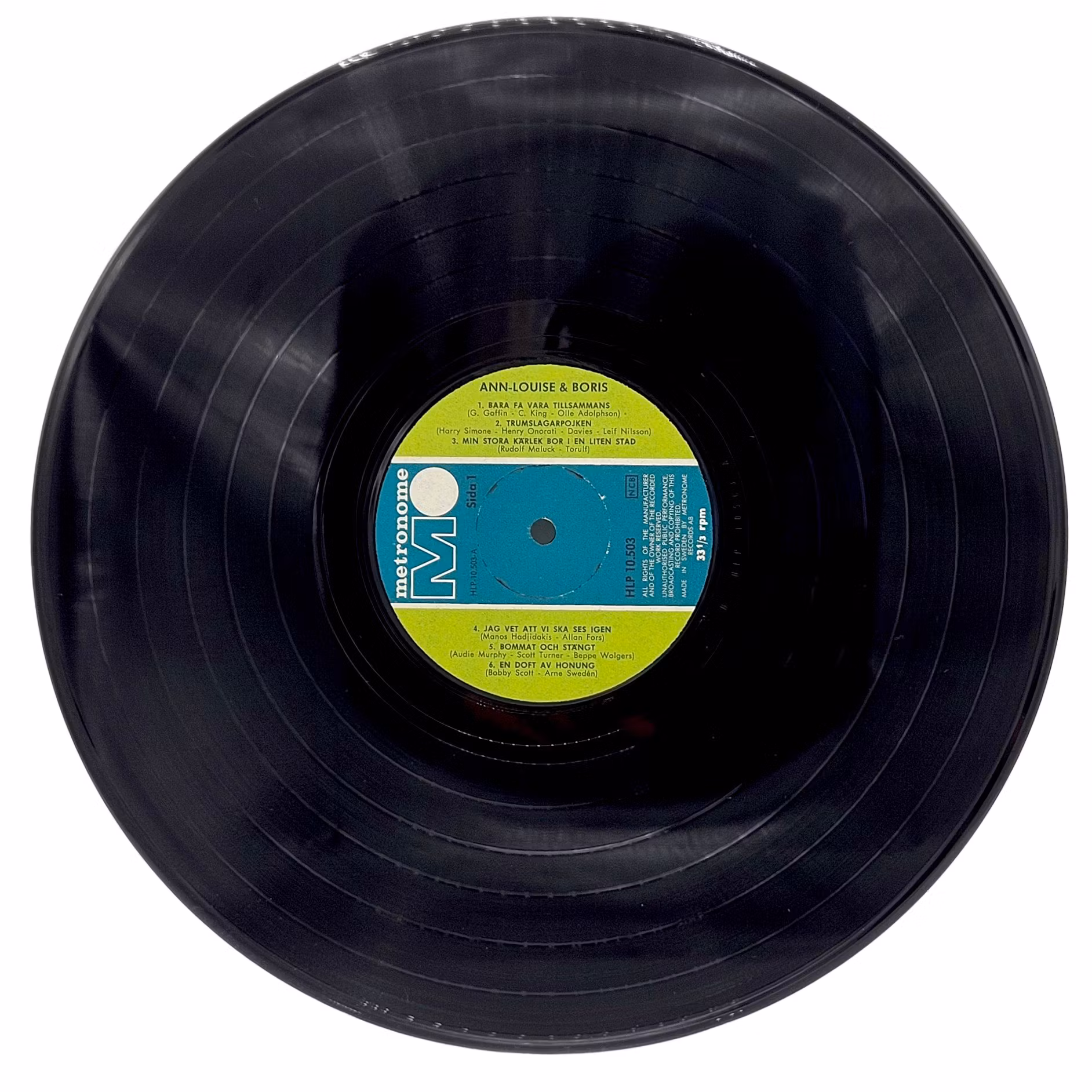 Ann Louise e Boris, Just Get Together, LP in vinile