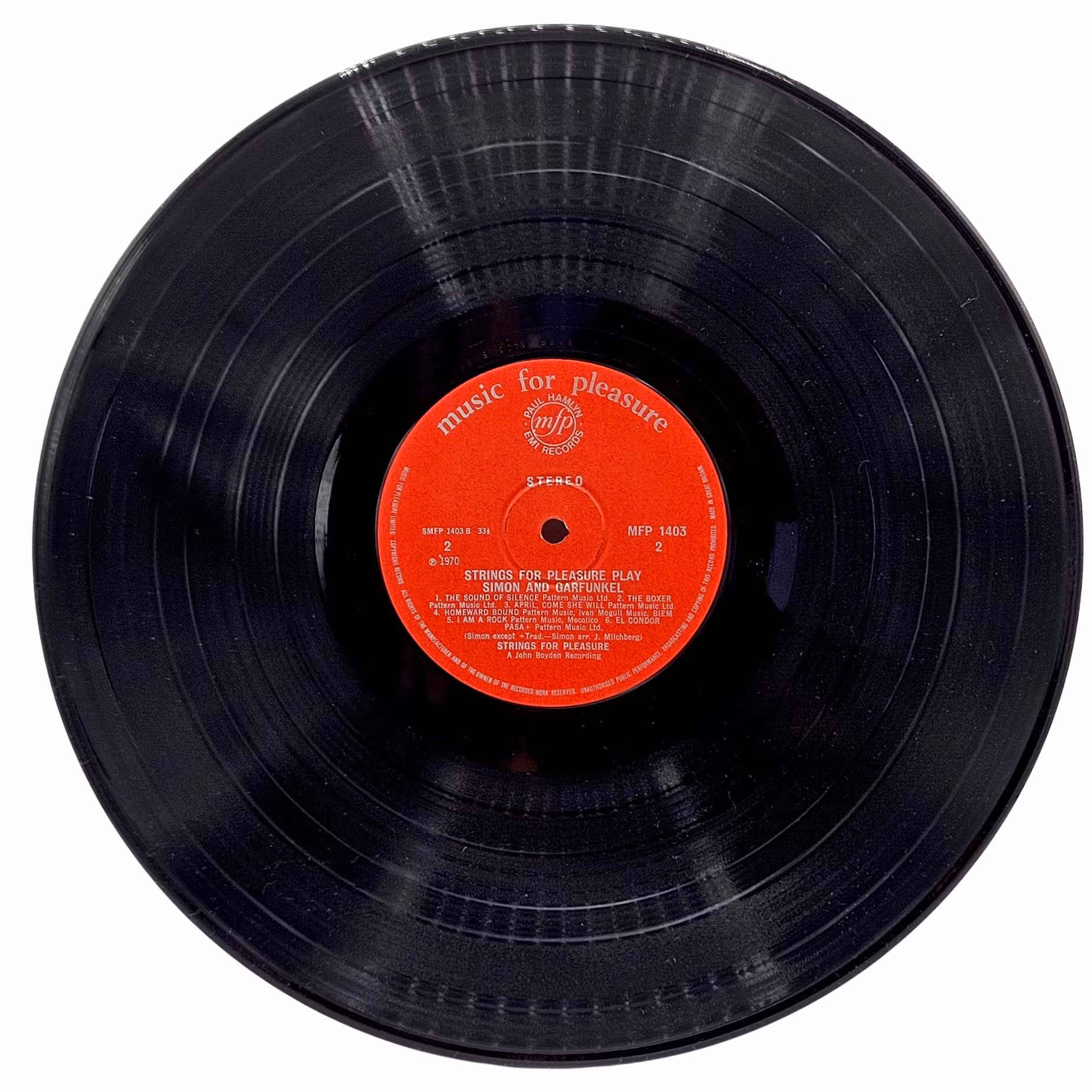 Simon ja Garfunkel, Strings For Pleasure Play, Vinyyli-LP