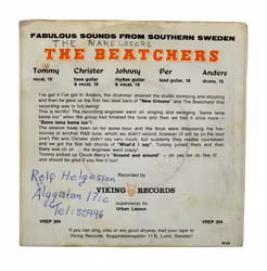 The Beatchers, Fabulous Sounds From Southern Sweden with 3 Autografs, Vinyl EP Lund Sweden