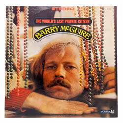 Barry McGuire, El último ciudadano privado del mundo, LP de vinilo
