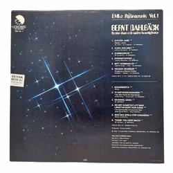 Bernt Dahlbäck, Emis Star Series Volume 1, Vinyl LP NEW