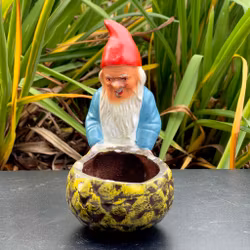 Vecchia terracotta di Babbo Natale