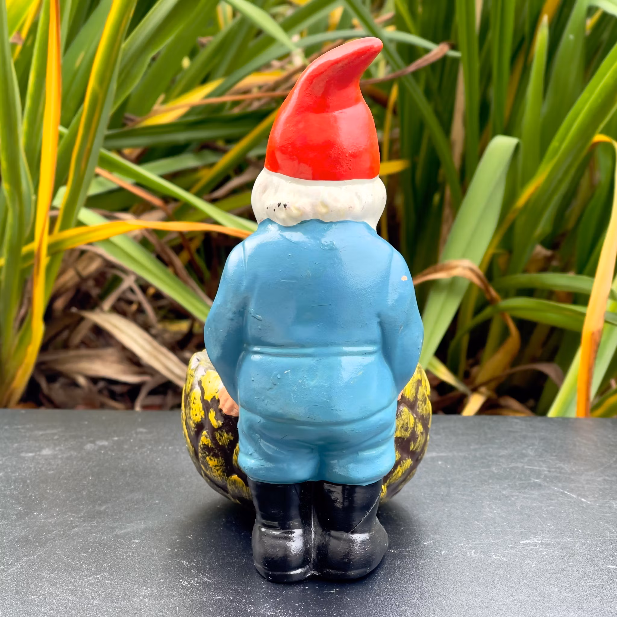 Oudere kerstman terracotta