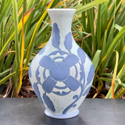 Josef Ekberg, vas, sgraffito, Gustavsberg 1922