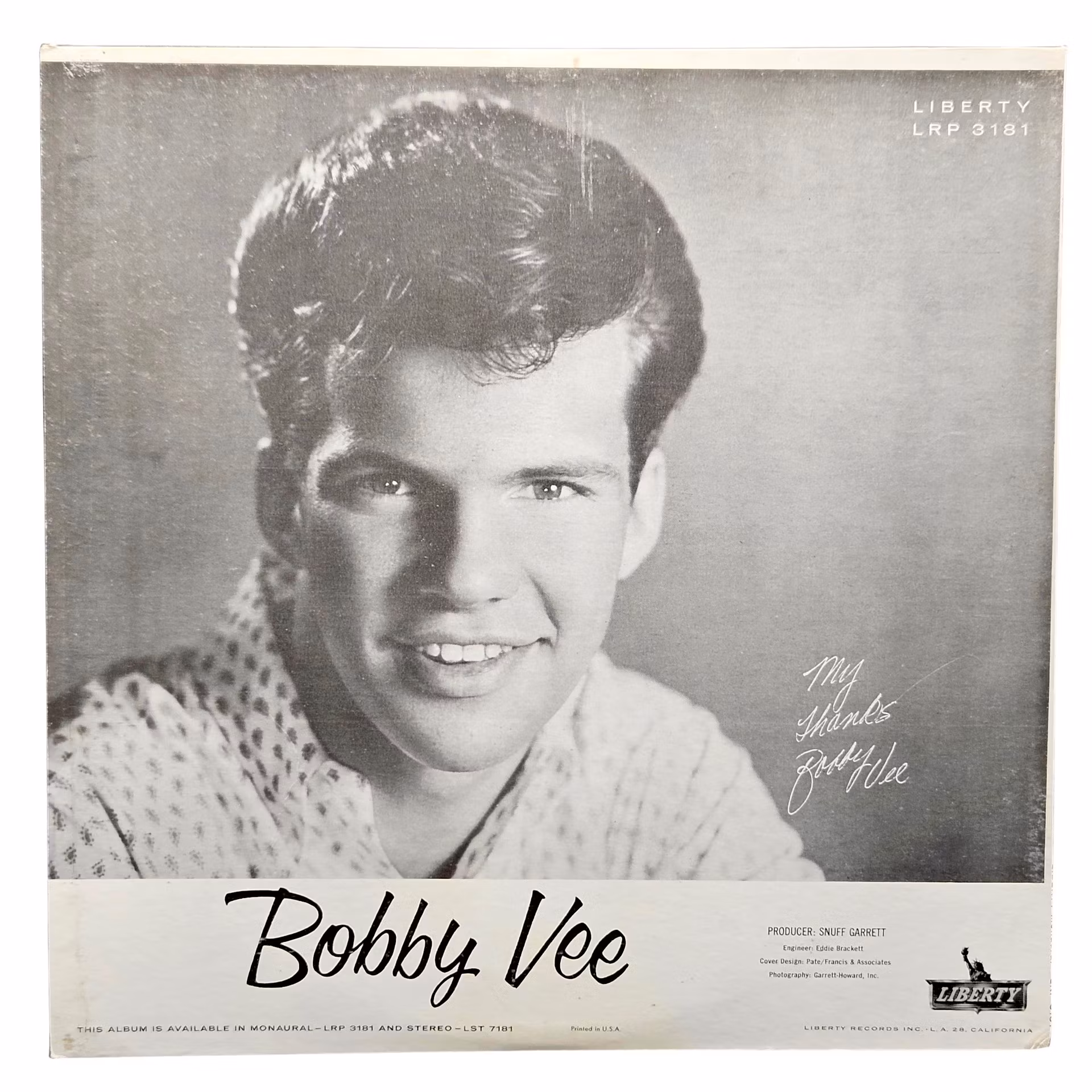 Bobby Vee, Rubber Ball, Vinyl LP