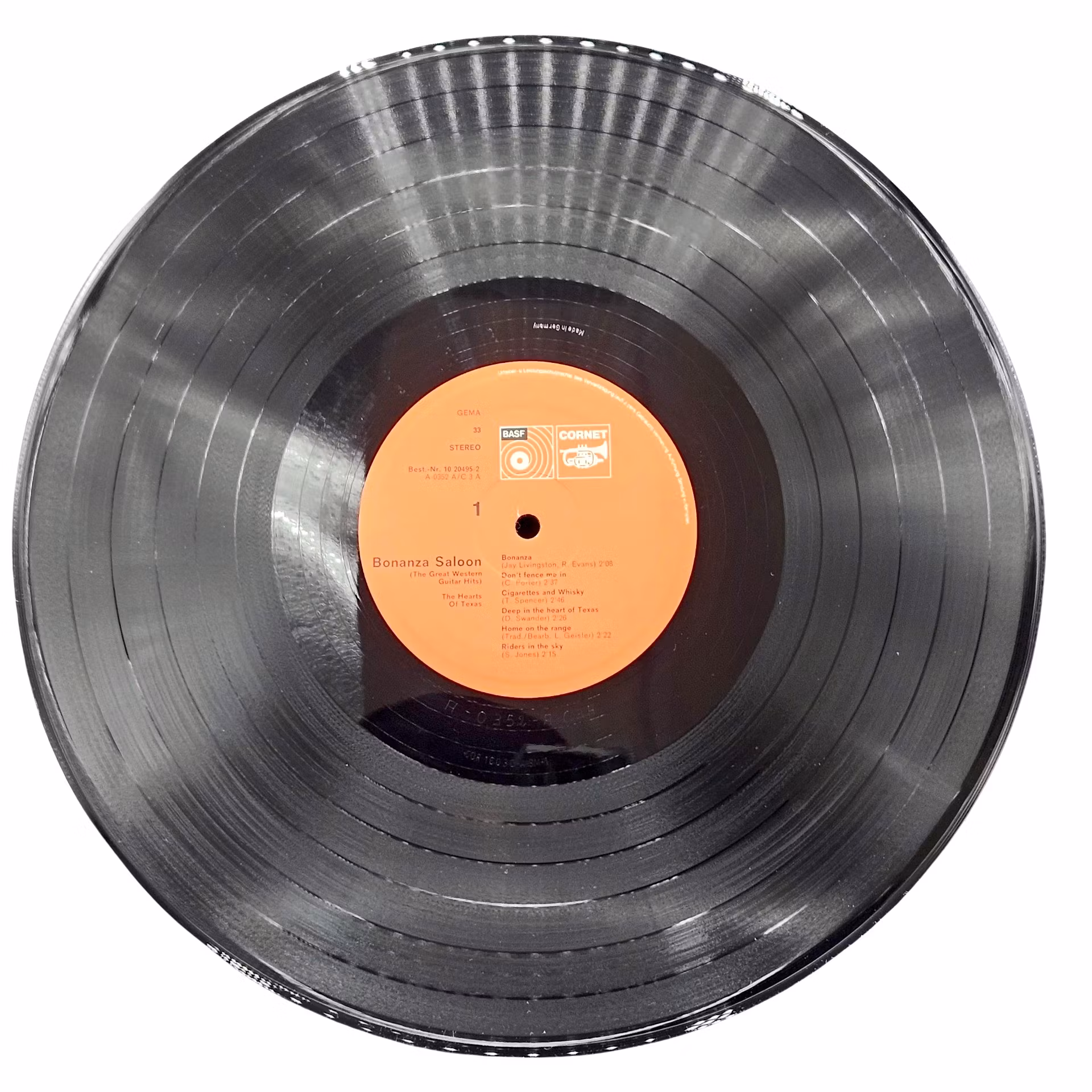 Bonanza Saloon, The Great Western Guitar Hits, Vinyl LP