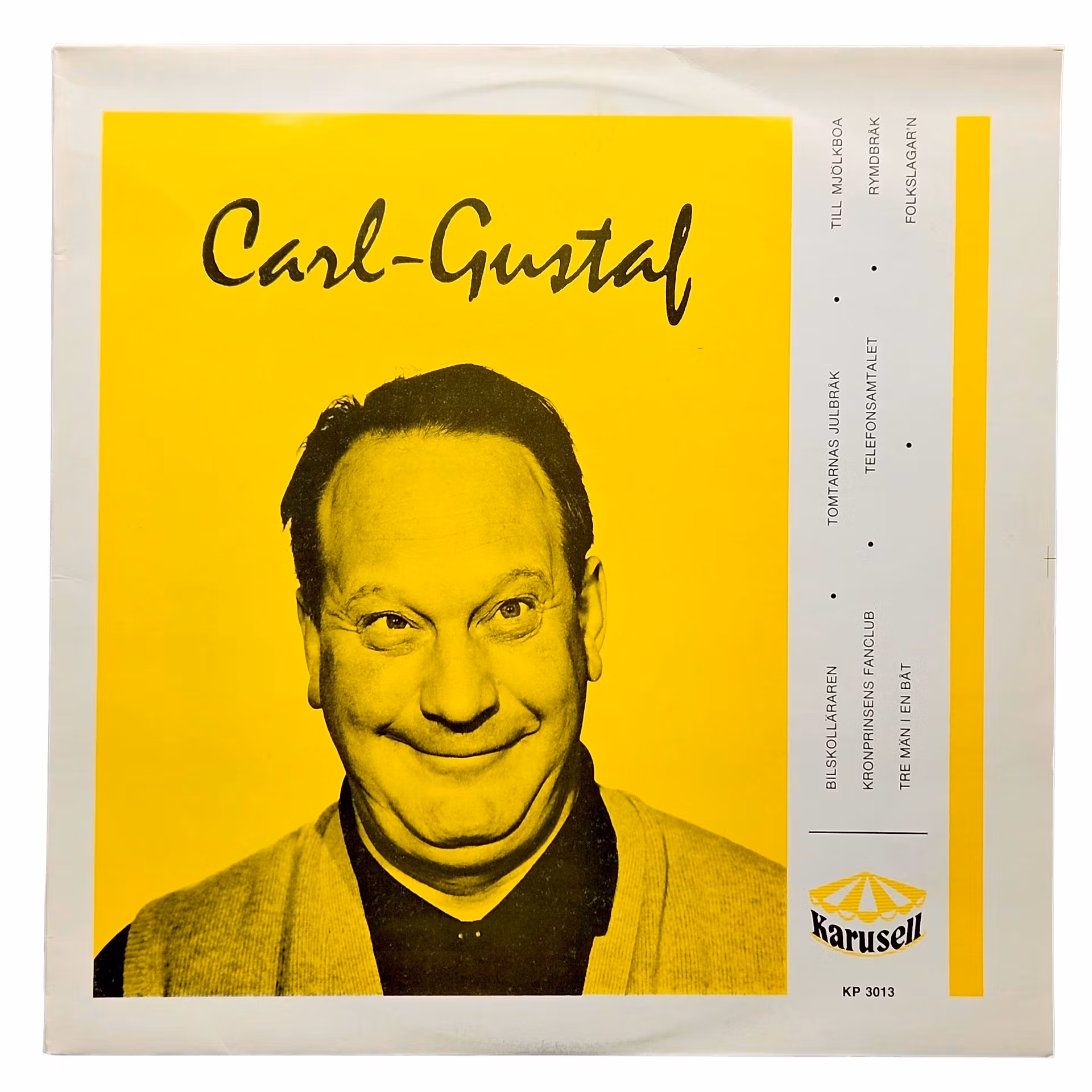 Carl Gustaf, profesor de autoescuela, LP de vinilo