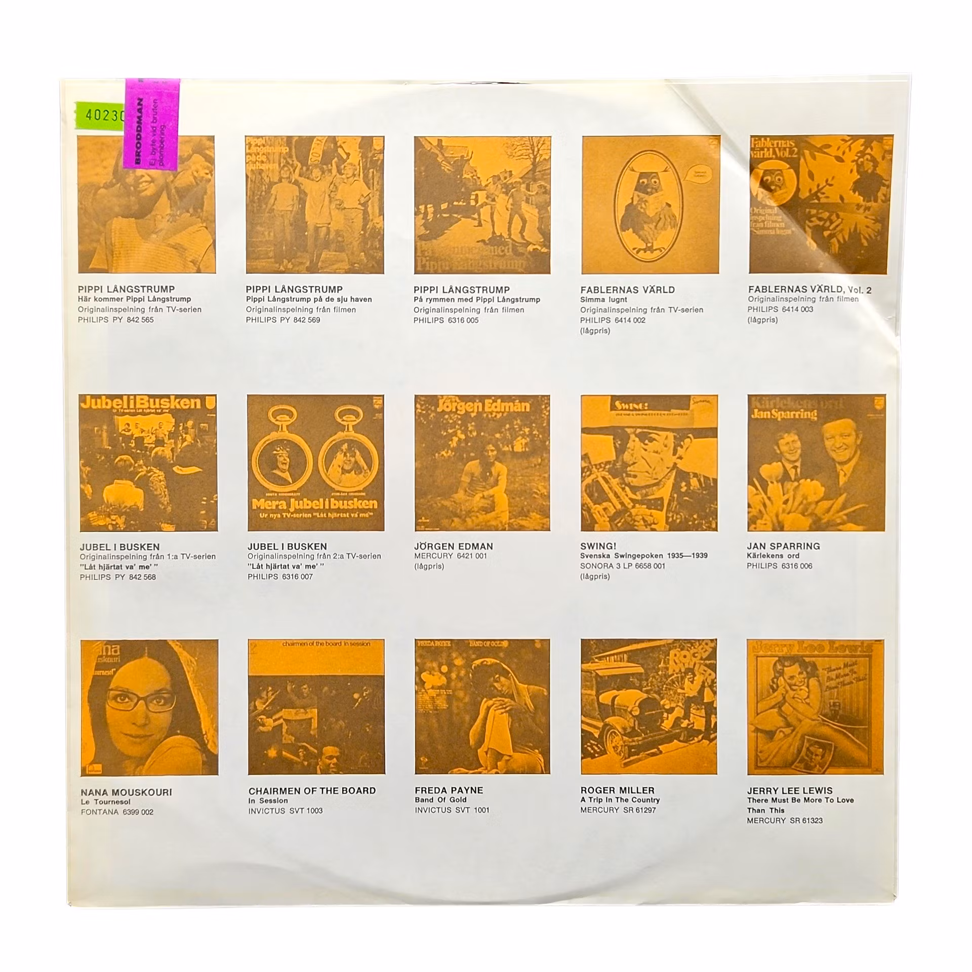 Stare ulubione, seria czerwona, winyl LP