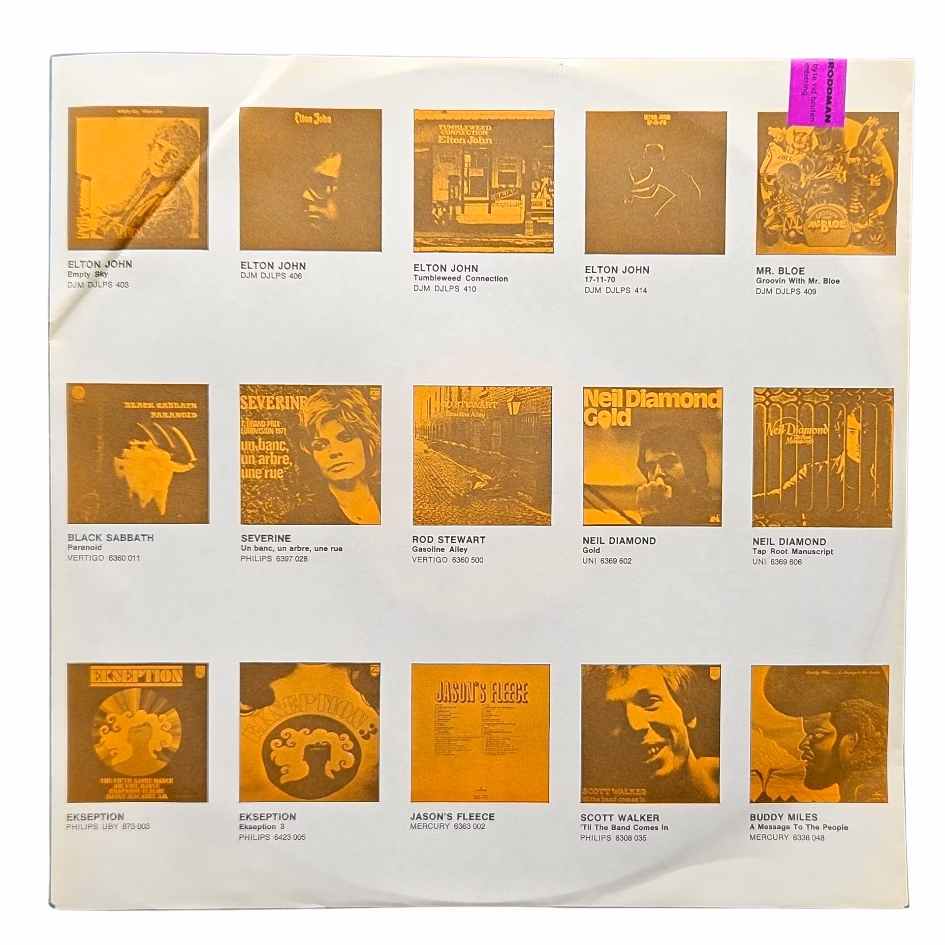 Stare ulubione, seria czerwona, winyl LP