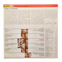 Gamla Favoriter, Röda Serien, Vinyl LP NY