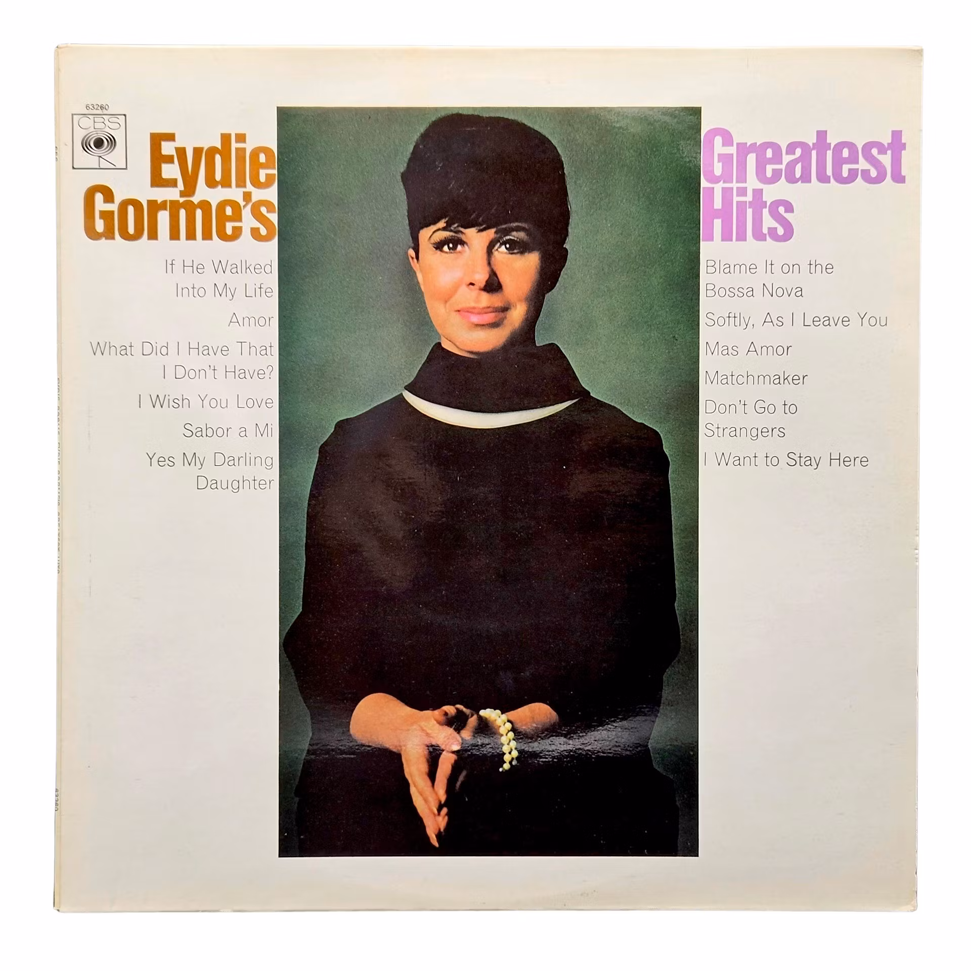 Eydie Gorme Greatest Hits, Vinyl LP