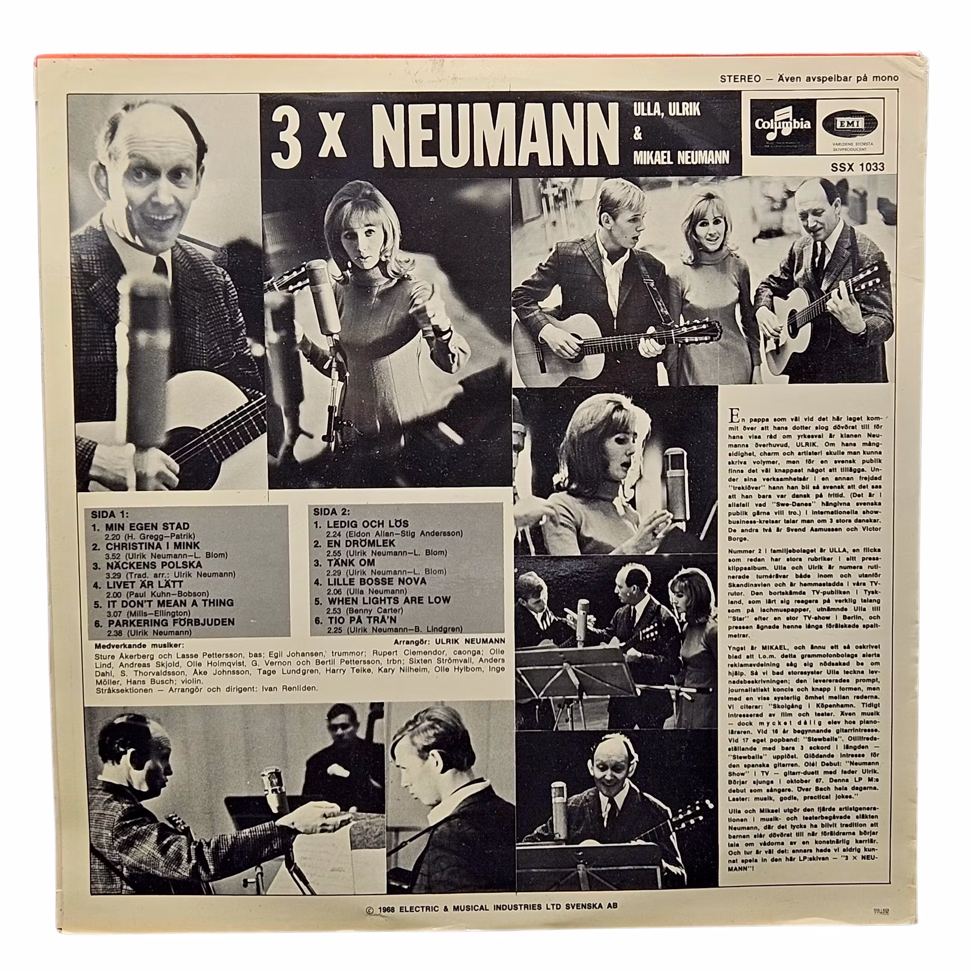 3x Neumann, Vinyl LP