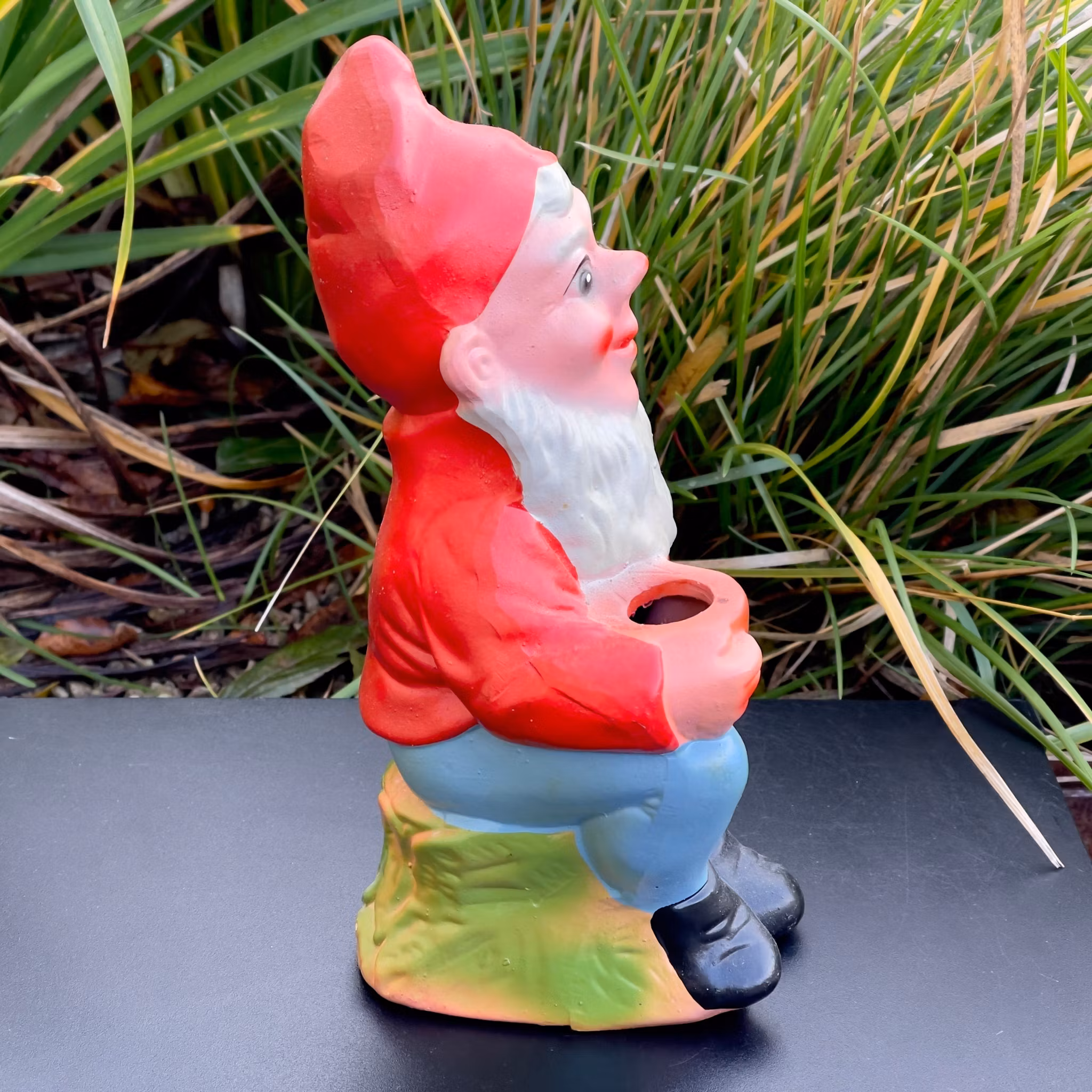 Älterer Weihnachtsmann aus Terrakotta