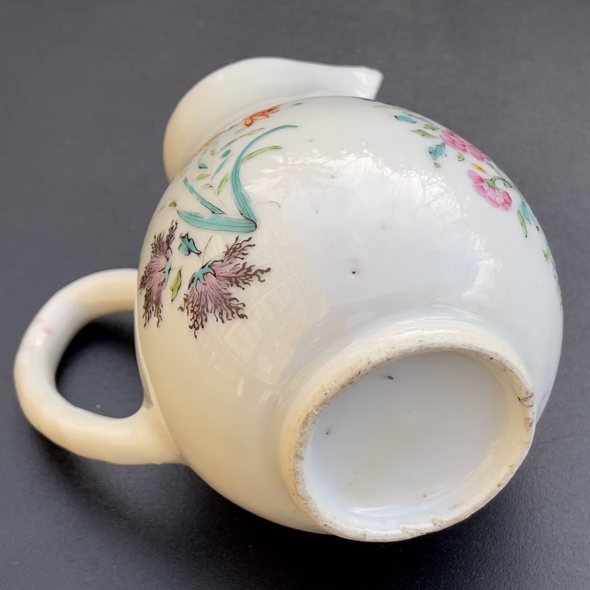 Kiina, Qianlong (1736-1795) famille ruusukermakannu