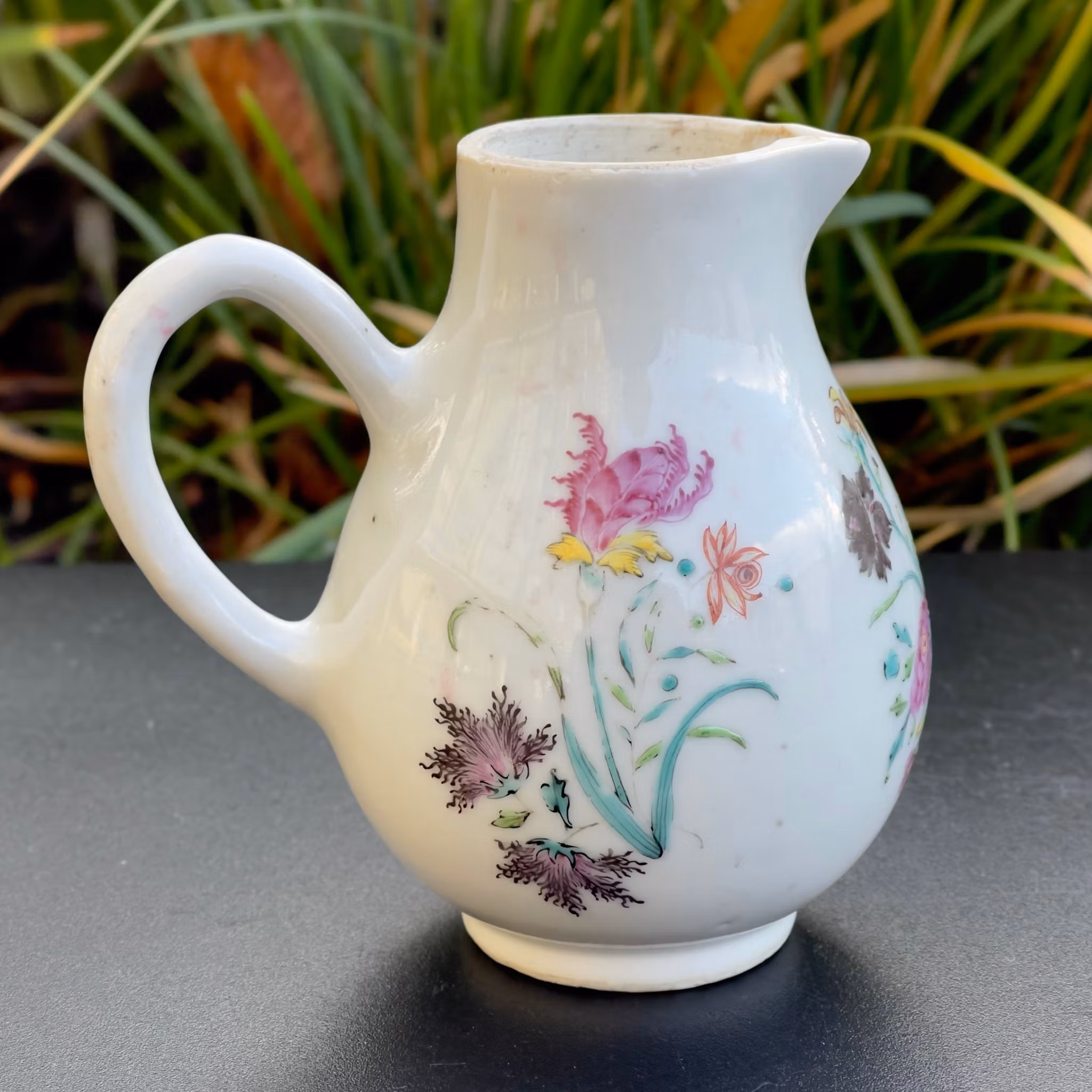 Kiina, Qianlong (1736-1795) famille ruusukermakannu